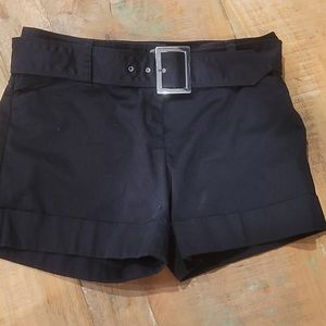 NWT white black short,